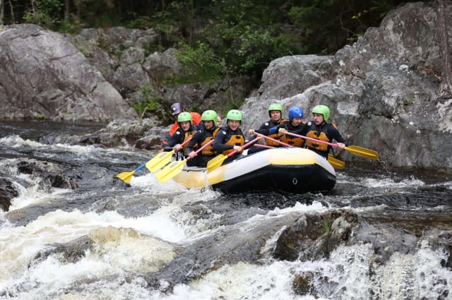White Water Rafting on the River Tummel