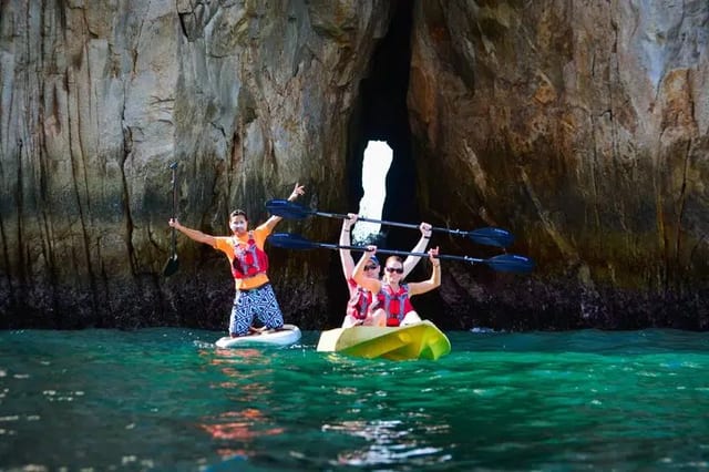 Private Glass Bottom Kayak and Snorkel to the Arch, Cabo San Lucas