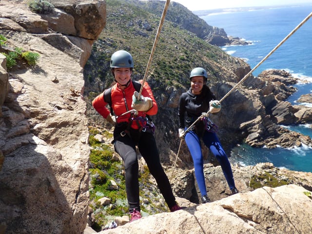 Abseiling Circuit in Cabo da Roca Sintra