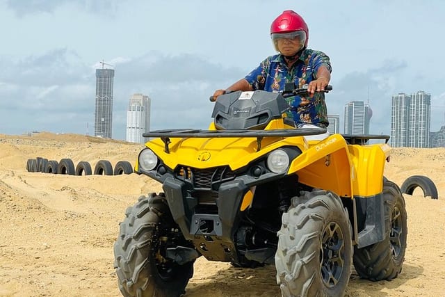 ATV Private Ride in Port City: Beach Dune Experience