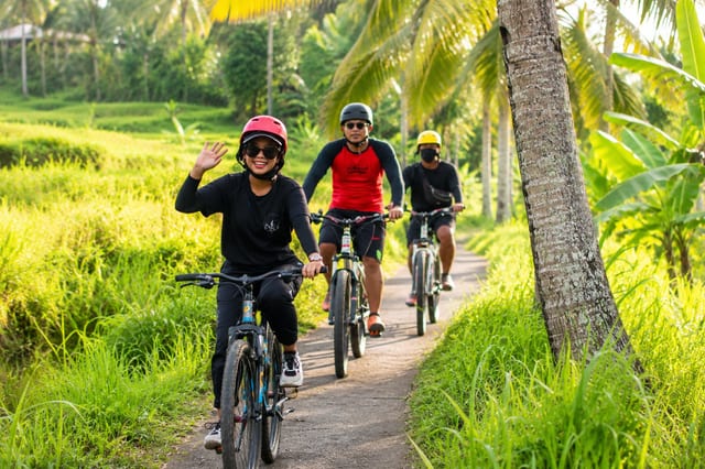 Private Ubud Cycling Tour through Rice Fields and Villages