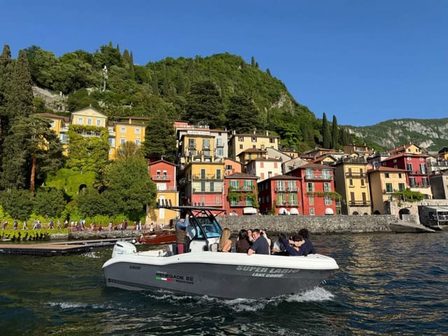 Bellagio Wine Boat Tour in Lake Como