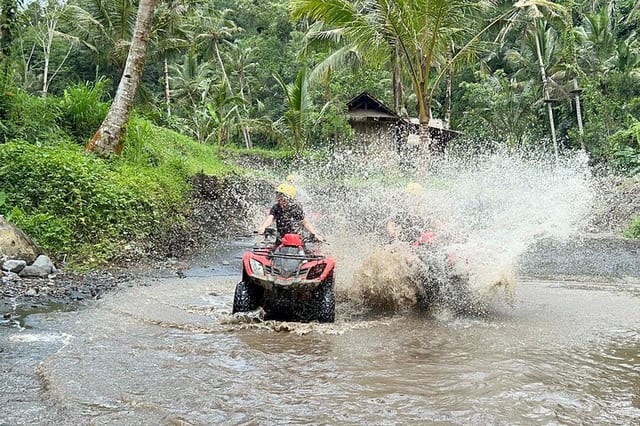 ATV Ride and Cave River Tubing with Private Transfer