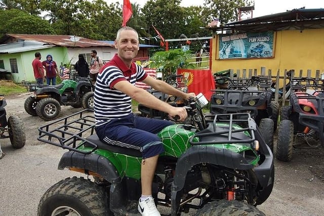 ATV Fun Ride to the Waterfalls and Tanjung Rhu Beach