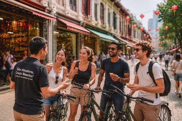 Singapore Bike and Bites Food Tour