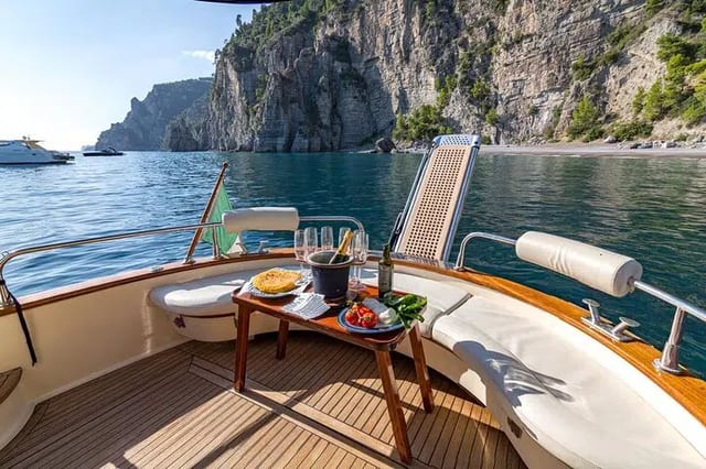 Private Tour Capri and Positano from Sorrento (Gozzo Apreamare 10)