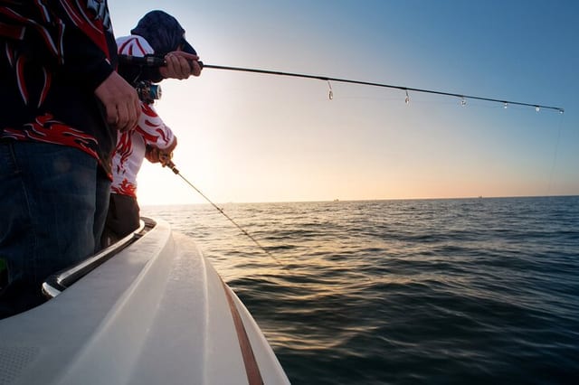 Fishing with Barbecue in Santos