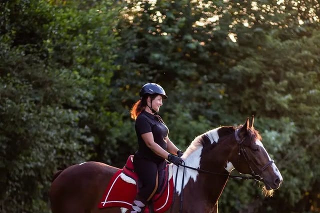 From Kraków: Horse Riding by the Lake Private Tour