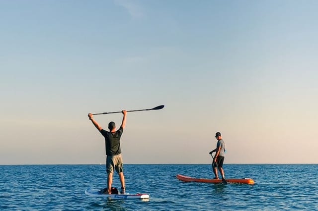 Stand-Up Paddle Boarding in Trincomalee: Beginner Friendly Session