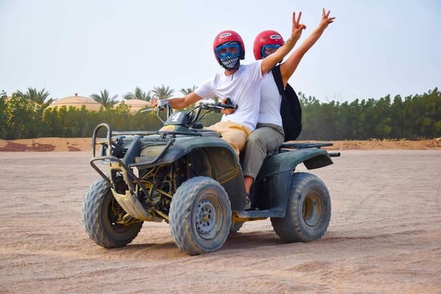 Premium ATV Quad Bike Safari Adventure & Camel Ride - Hurghada