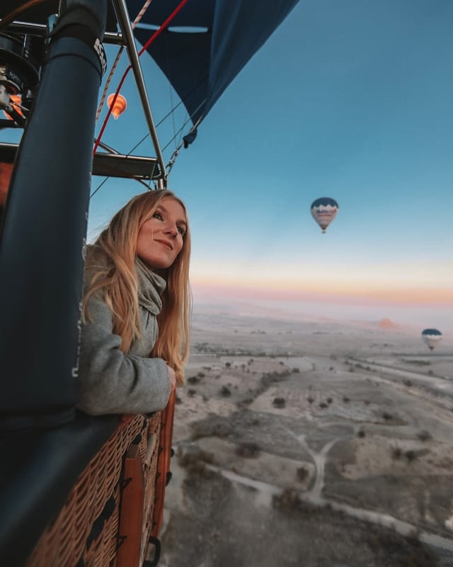 Cappadocia Sunrise Hot Air Balloon Flight with Hotel Transfers