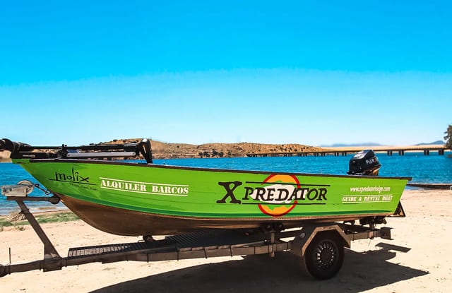 Self-Drive Fishing Boat Rental in Extremadura