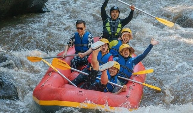 White Water Rafting in Ubud with Lunch and Transfers