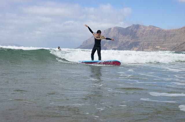 Kids Surf Lessons in Caleta de Famara, Lanzarote