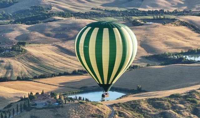 Hot Air Balloon Flight Over Pienza, Montalcino and Val d’Orcia