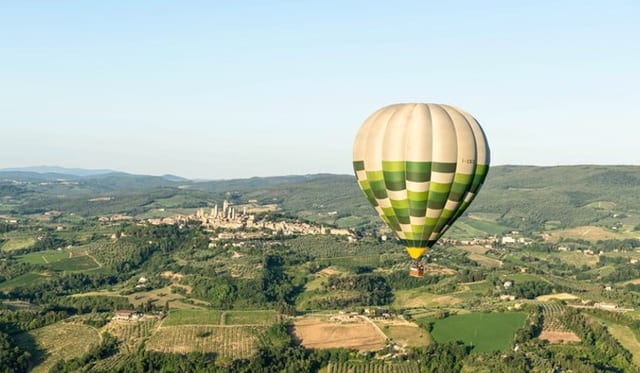 Hot Air Balloon Ride in San Gimignano, Tuscany