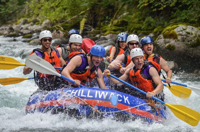 Chilliwack River Whitewater Rafting Adventure with Transfers and Lunch from Vancouver