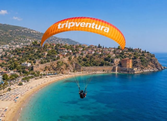 Alanya Tandem Paragliding Experience with Hotel Transfers