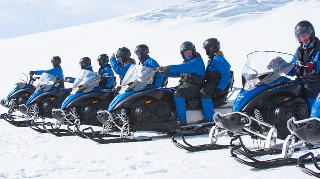 Snowmobile Tour at Vatnajökull Glacier