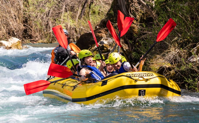 Rafting on Cetina River in Zadvarje