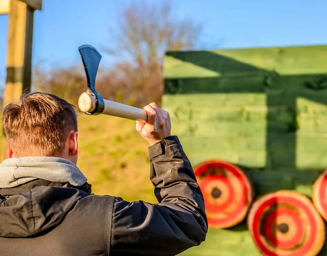 Axe Throwing in Warwick