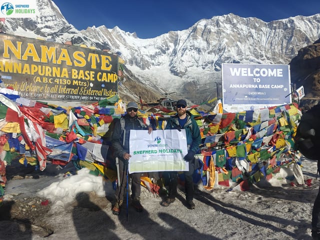 Annapurna Base Camp Trek with Kathmandu and Pokhara