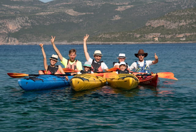 Sea Kayaking Tour in Kardamyli and Stoupa