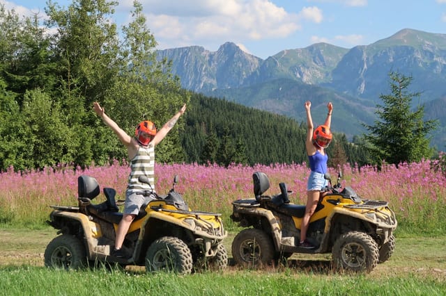 Extreme Quad Bike Tour near Krakow