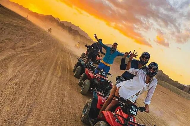 Quad Bike, Camel Ride and Dinner Show Safari in Sharm El Sheikh