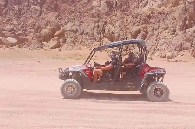 Quad Bike and Buggy Safari with Camel Ride and Dinner Show in Hurghada