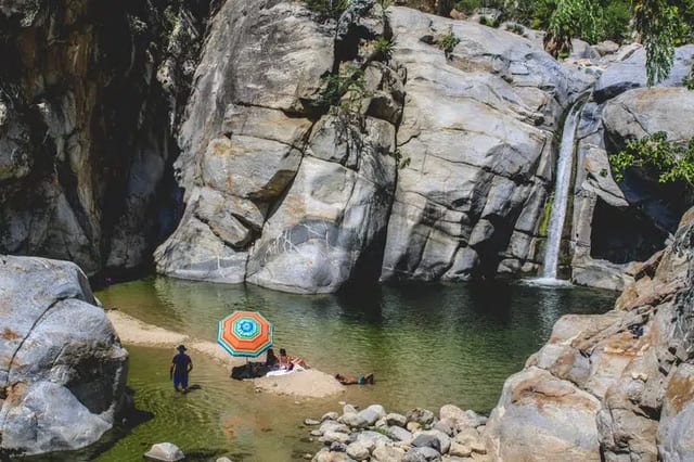 Private Fox Canyon Waterfall Hike with Baja Lunch, Los Cabos