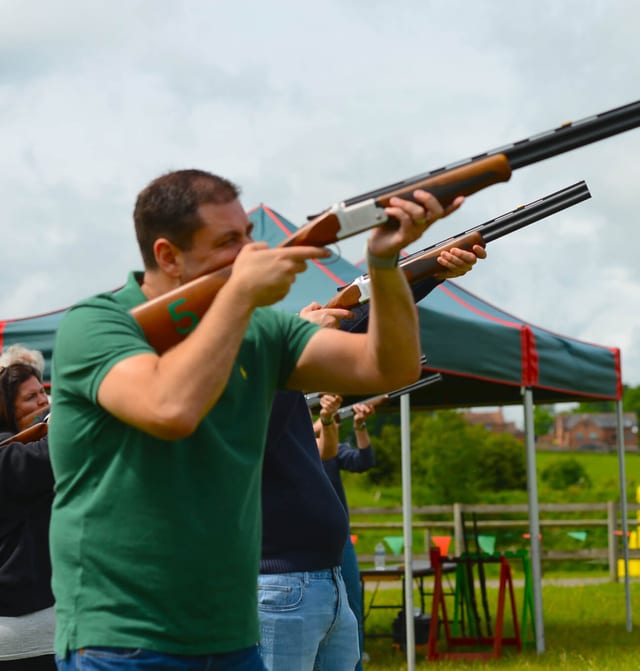 Laser Clay Shooting in Warwick