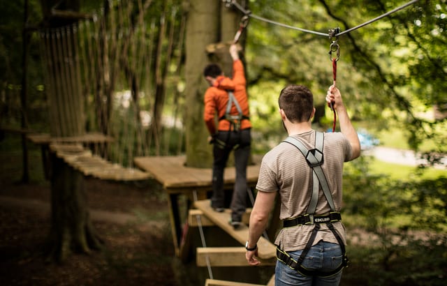 'Treetop Trek' High Ropes Adventure in Manchester
