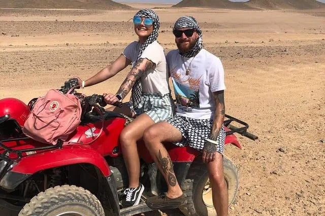 Sunset Quad and Camel Safari in Hurghada