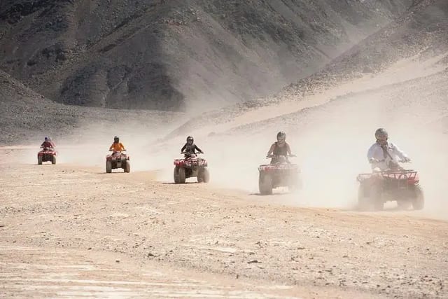 ATV Buggy Jeep and Camel Safari with Dinner in Hurghada