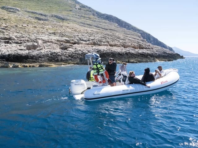Blue Cave and Grama Bay Boat Tour in Vlore