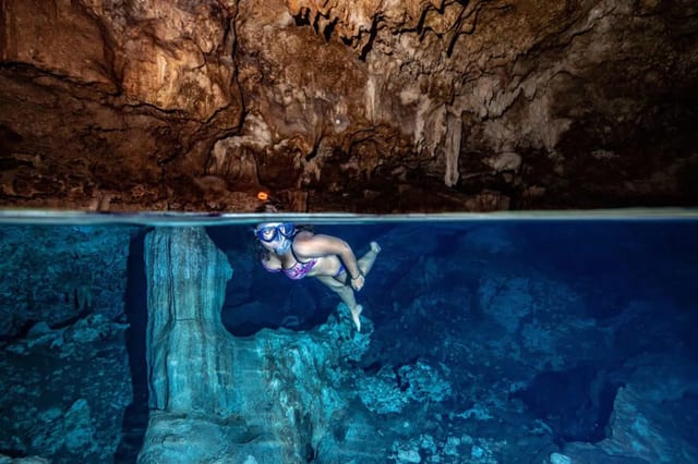 Kuza Cave Swim in Jambiani