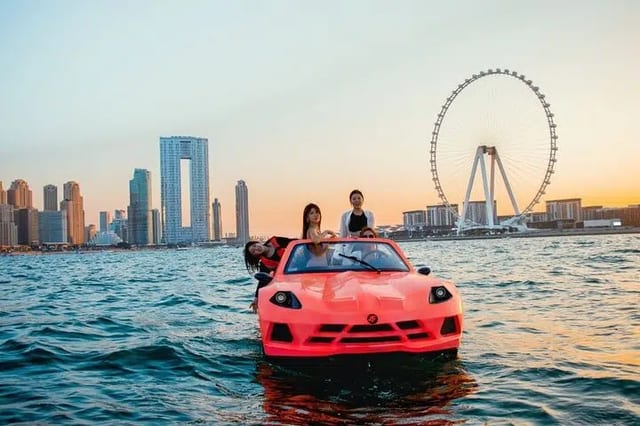 Jet Water Car Ride in Dubai