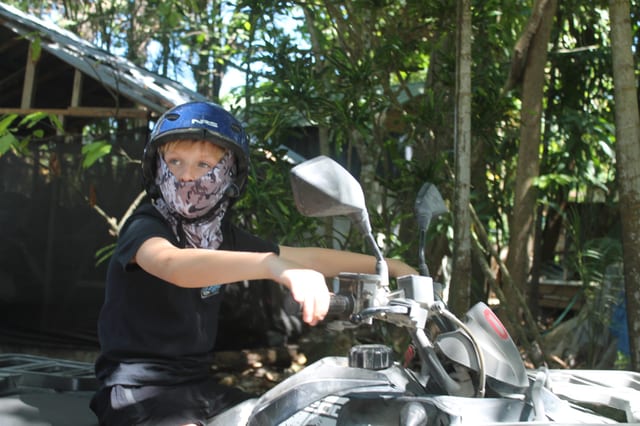 Waterfalls Zipline and ATV Tour in Puerto Plata