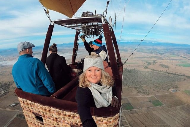 Sunrise Hot Air Balloon Flight over Luxor