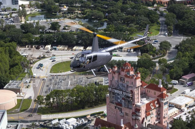 Daytime Theme Parks Helicopter Tour β 31 Miles