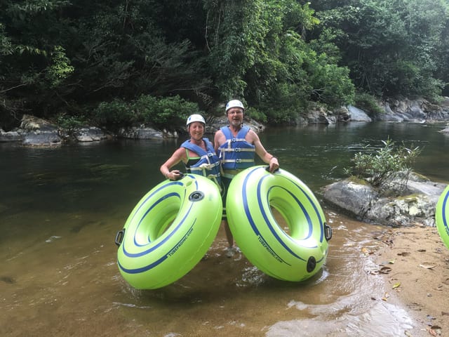Jungle River Tubing in Belize