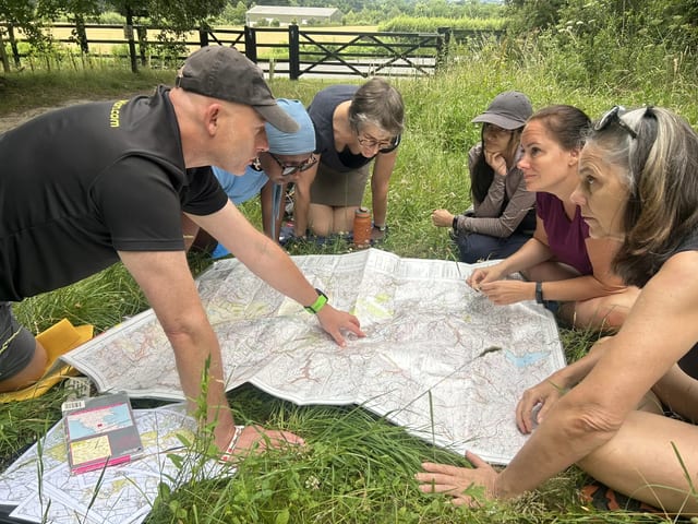 Navigation Training Day in the Ashridge Estate