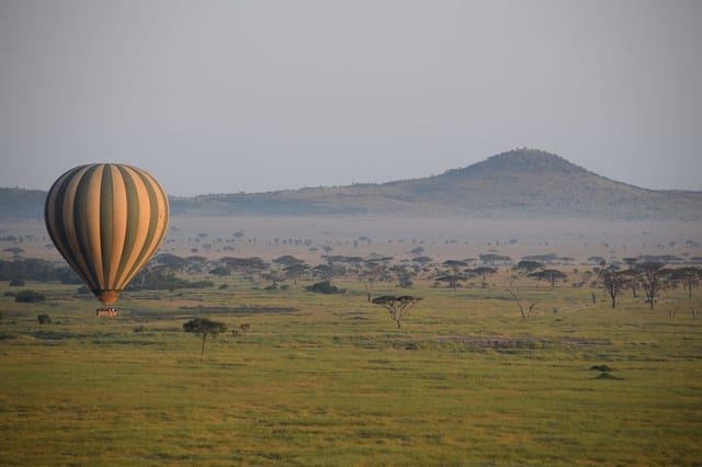 Hot Air Balloon Safari in the Serengeti