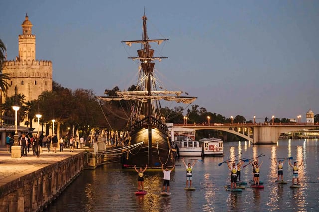 Sunset Paddleboard Tour in Seville
