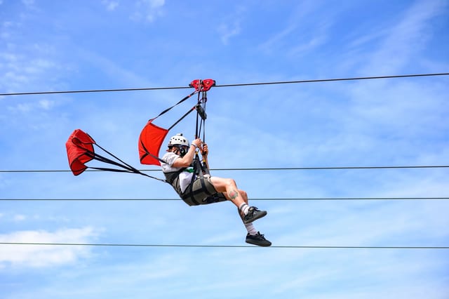 ‘Phoenix’ Seated Zip Line in Aberdare