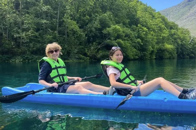 Blue Eye Kayak Tour in Saranda
