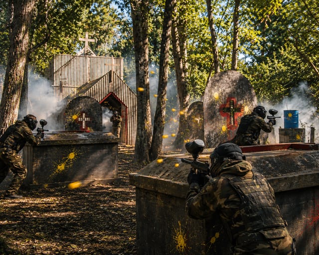 School Paintball Trip in Cobham or Crawley