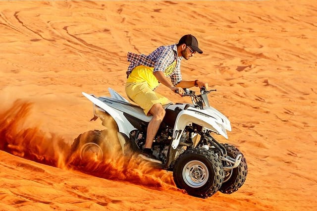 Desert Safari with Hour Quad in Dubai