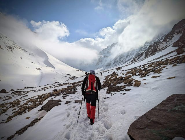 2-Day Private Toubkal Massif Trek to Aroumd